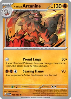 Hisuian Arcanine - HOLO