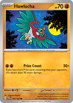 Hawlucha – Twilight Masquerade – Reverse Holo