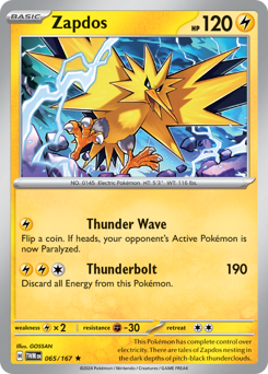 Zapdos - HOLO – Twilight Masquerade – Normal