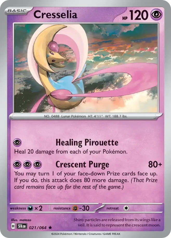 Cresselia (SFA 021) – Shrouded Fable – Normal