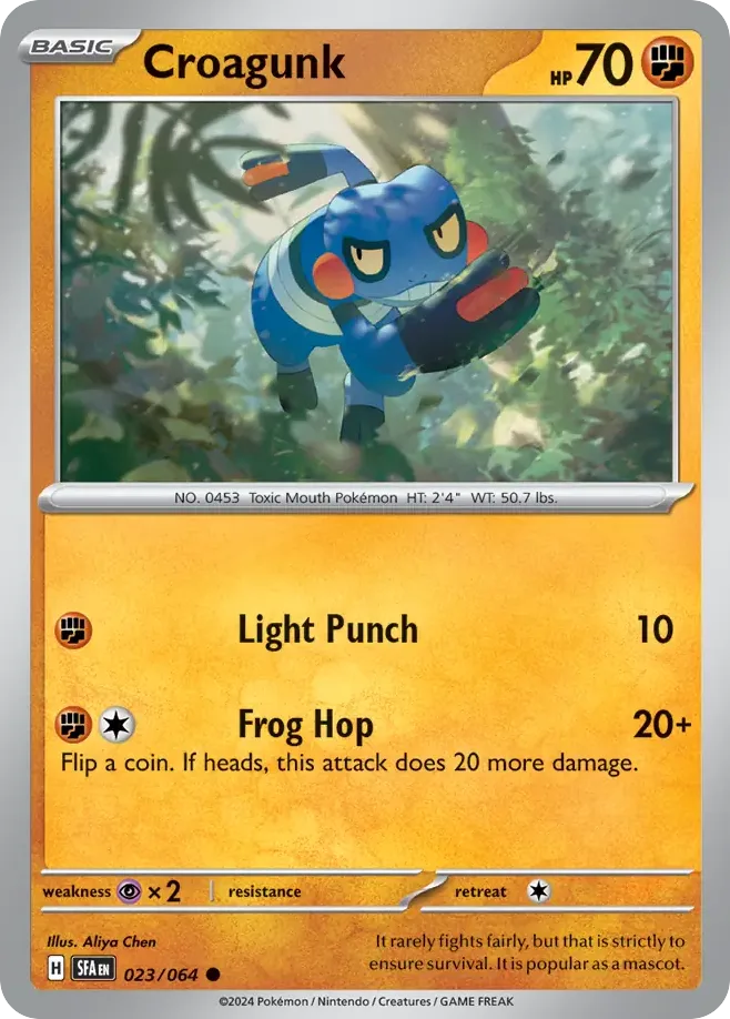 Croagunk (SFA 023) – Shrouded Fable – Normal