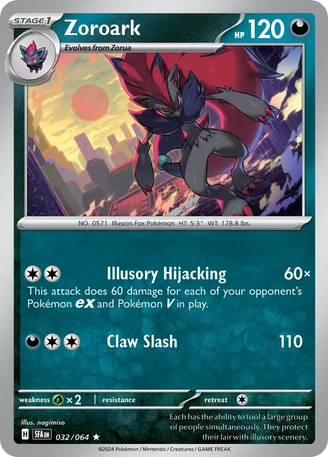 Zoroark (SFA 032) – Shrouded Fable – Normal