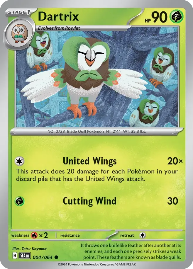 Dartrix (SFA 004) – Shrouded Fable – Normal
