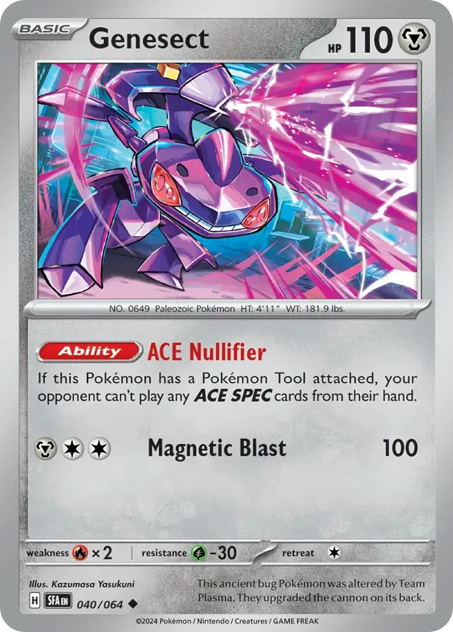 Genesect (SFA 040) – Shrouded Fable – Normal