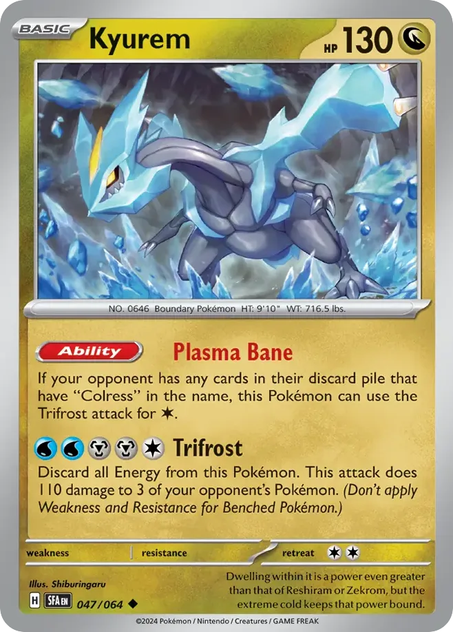 Kyurem (SFA 047) – Shrouded Fable – Normal
