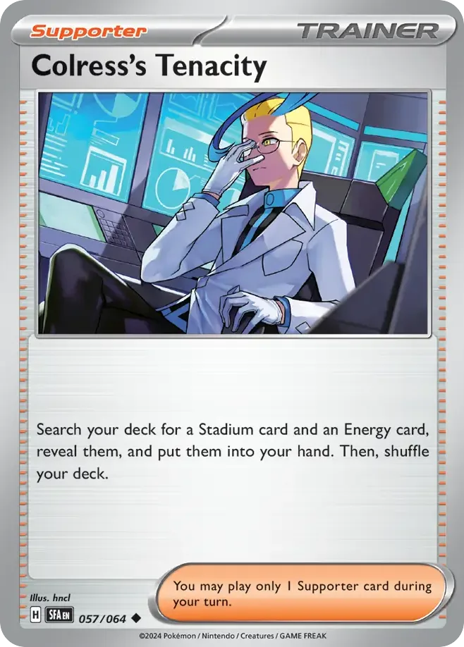 Colress's Tenacity (SFA 057) – Shrouded Fable – Normal
