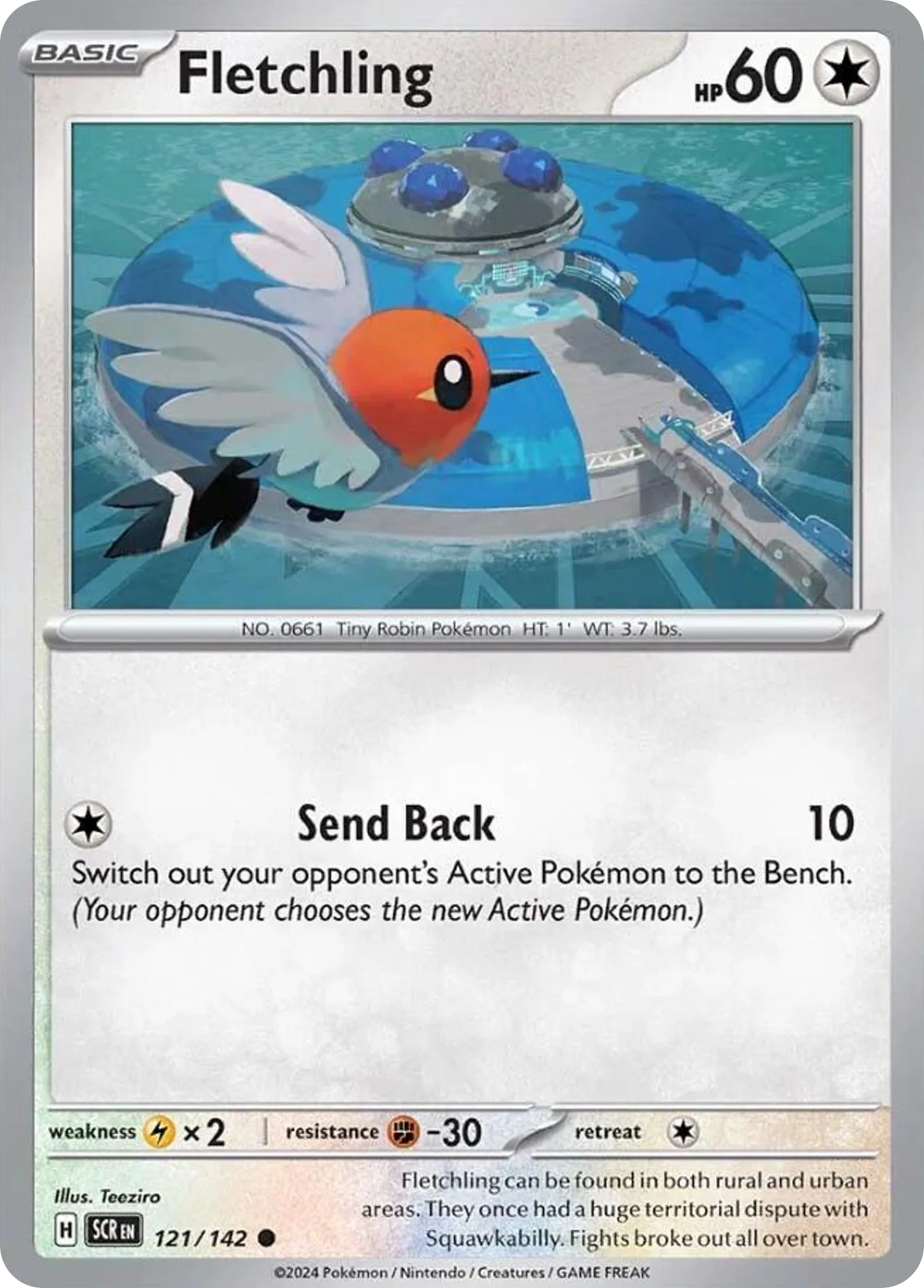 Fletchling (SCR 121) – Stellar Crown – Reverse Holo