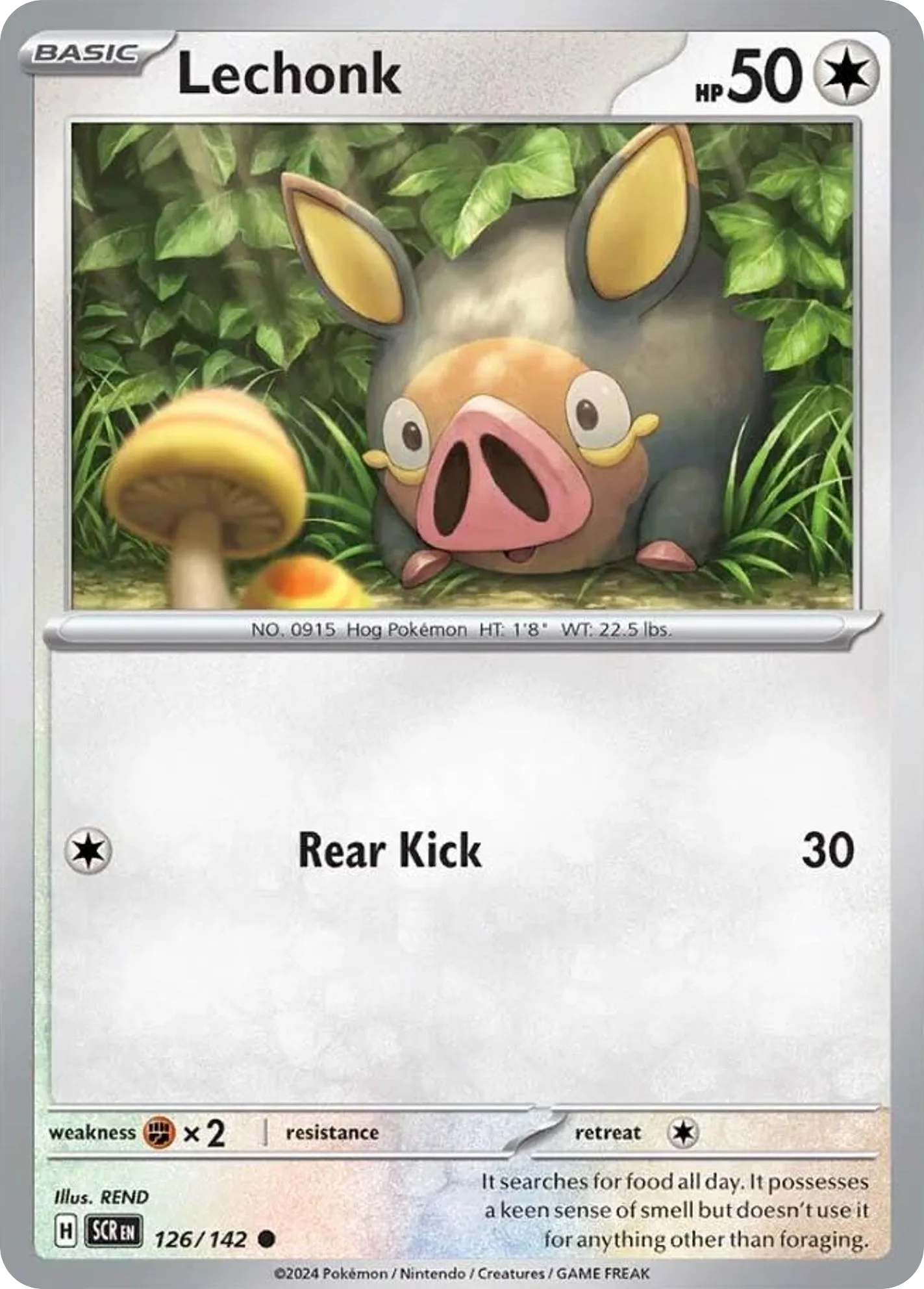 Lechonk (SCR 126) – Stellar Crown – Normal