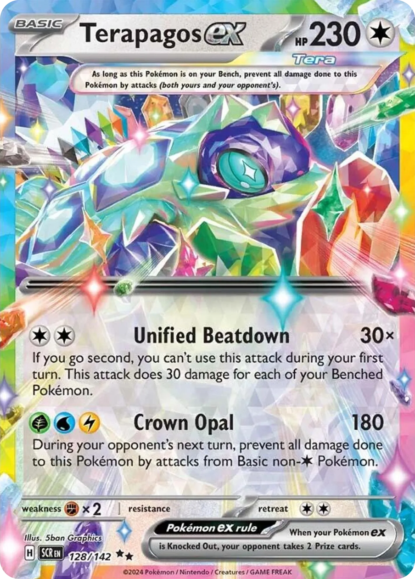 Terapagos ex (SCR 128) – Stellar Crown – Normal