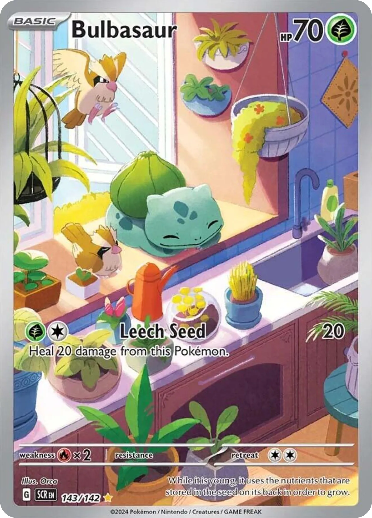 Bulbasaur (SCR 143) – Stellar Crown – Normal