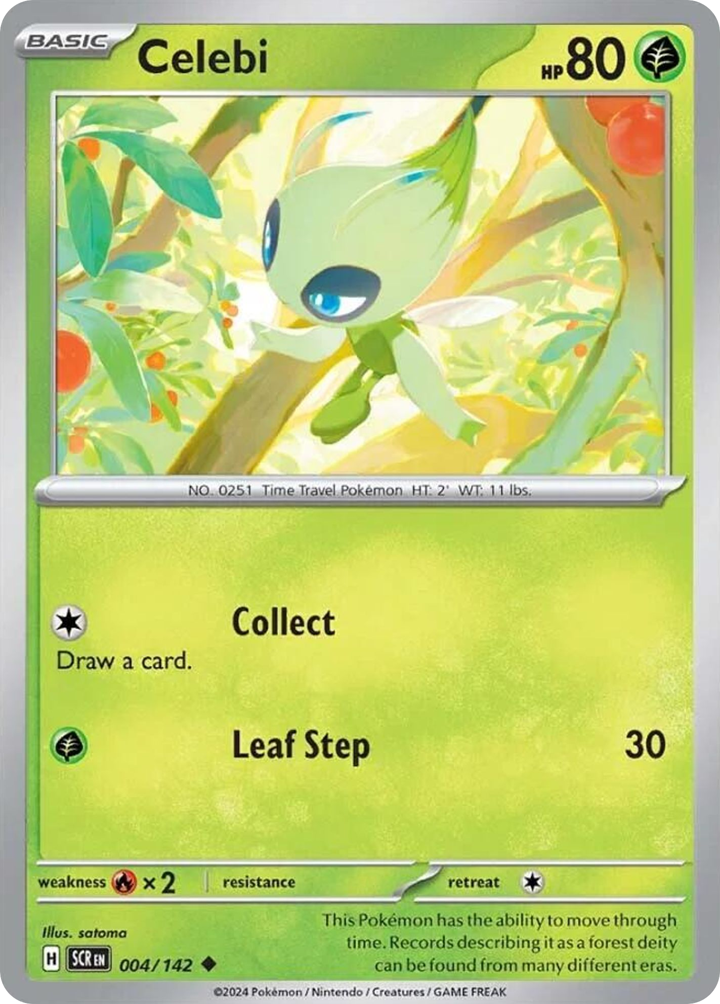 Celebi (SCR 004) – Stellar Crown – Normal