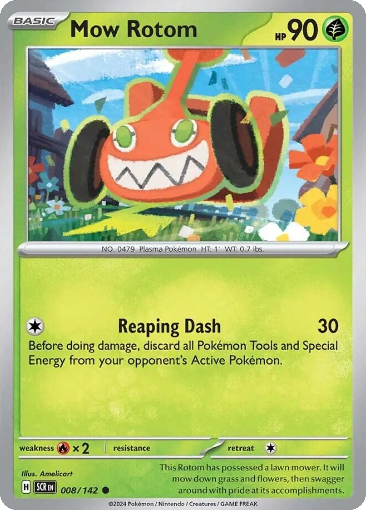 Mow Rotom (SCR 008) – Stellar Crown – Normal