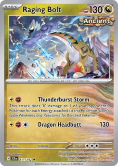 Raging Bolt - HOLO • Stellar Crown • Normal