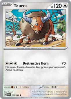 Tauros – Stellar Crown – Reverse Holo