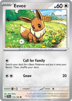 Eevee – Stellar Crown – Reverse Holo