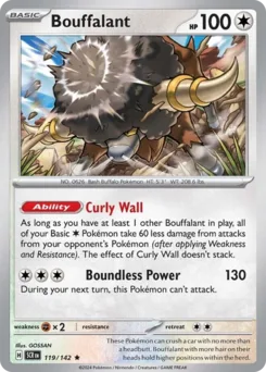 Bouffalant - HOLO
