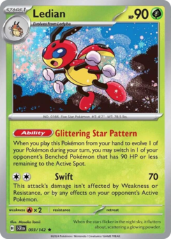 Ledian – Stellar Crown – Reverse Holo