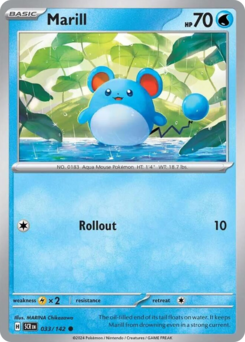 Marill – Stellar Crown – Reverse Holo