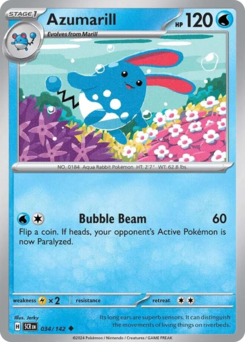 Azumarill – Stellar Crown – Normal