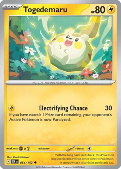 Togedemaru – Stellar Crown – Normal