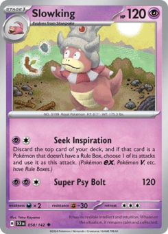 Slowking – Stellar Crown – Normal