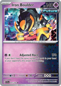 Iron Boulder - HOLO • Stellar Crown • Reverse Holo
