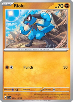 Riolu – Stellar Crown – Normal