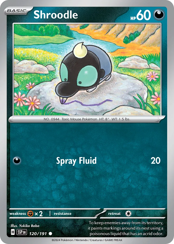 Shroodle (SSP 120) – Surging Sparks – Normal