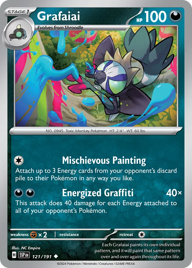 Grafaiai (SSP 121) – Surging Sparks – Normal
