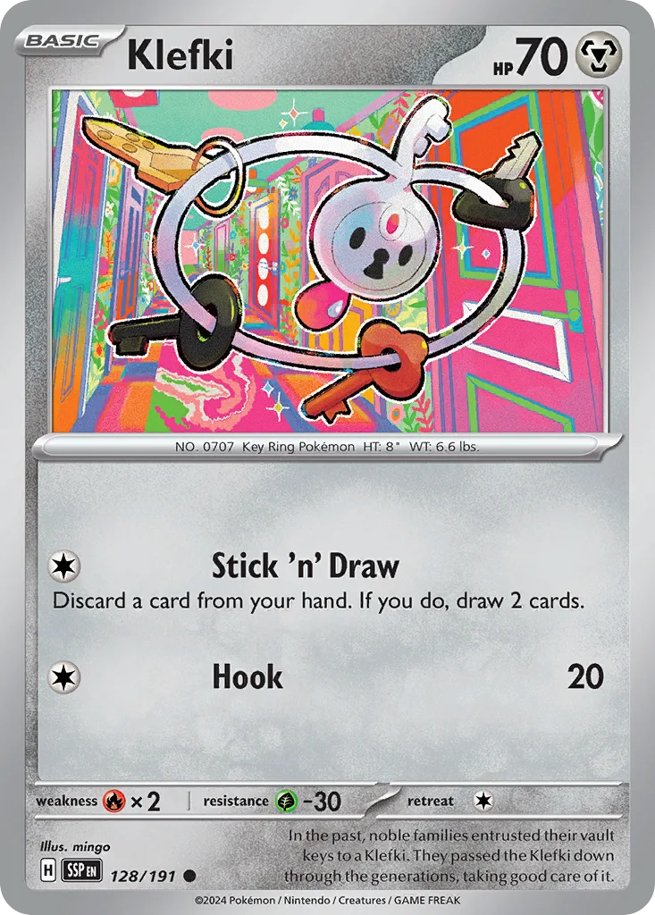 Klefki (SSP 128) – Surging Sparks – Normal