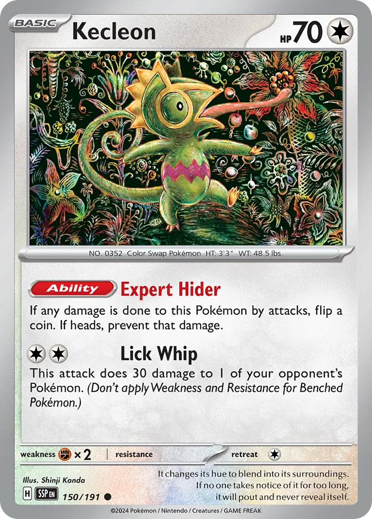 Kecleon (SSP 150) – Surging Sparks – Normal