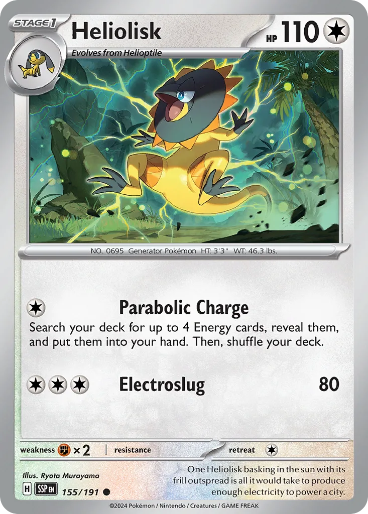 Heliolisk (SSP 155) – Surging Sparks – Normal