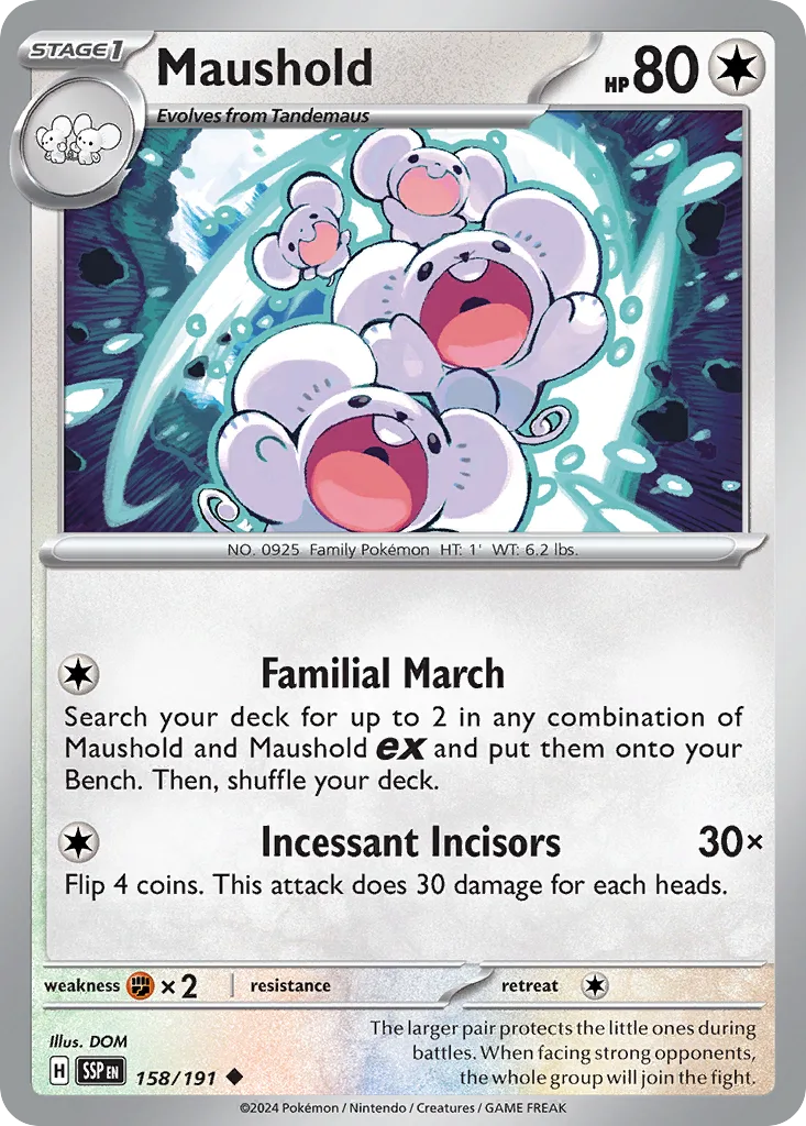 Maushold (SSP 158) – Surging Sparks – Normal