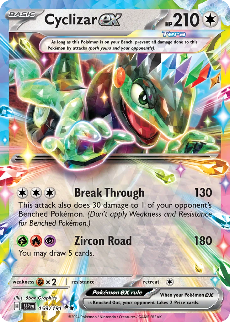 Cyclizar ex (SSP 159) – Surging Sparks – Normal