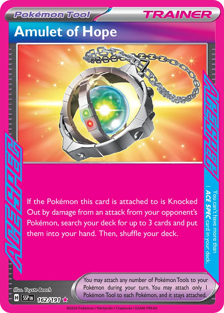 Amulet of Hope (SSP 162) – Surging Sparks – Normal