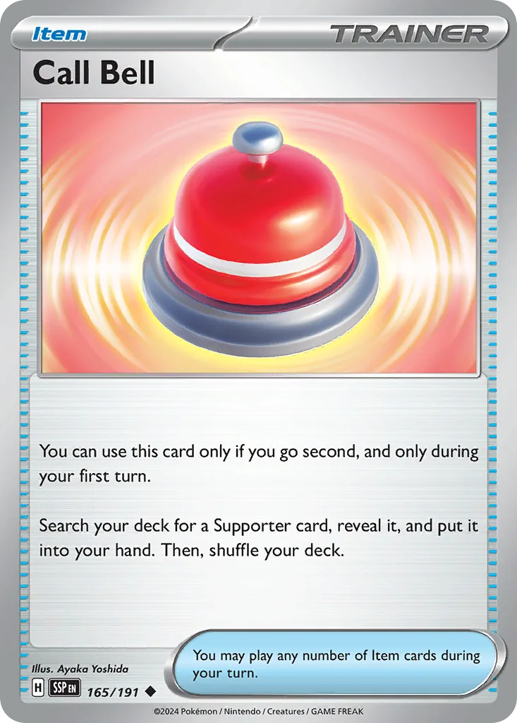Call Bell (SSP 165) – Surging Sparks – Normal