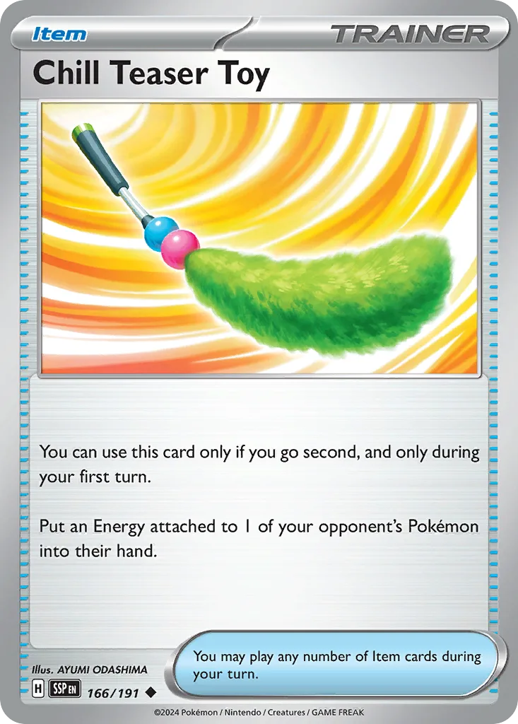 Chill Teaser Toy (SSP 166) – Surging Sparks – Normal
