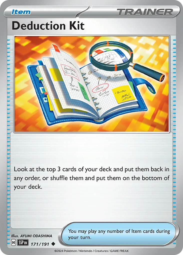 Deduction Kit (SSP 171) – Surging Sparks – Normal