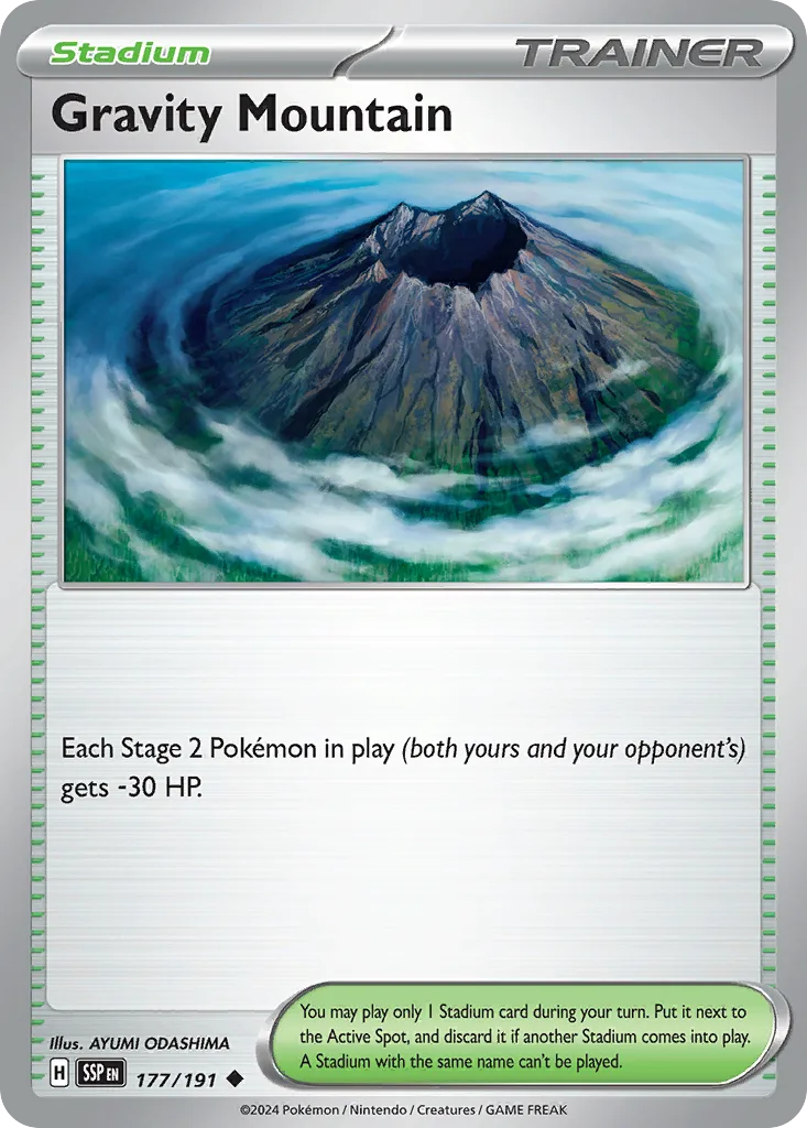 Gravity Mountain (SSP 177) – Surging Sparks – Normal
