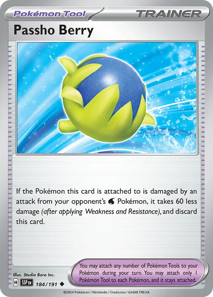 Passho Berry (SSP 184) – Surging Sparks – Normal