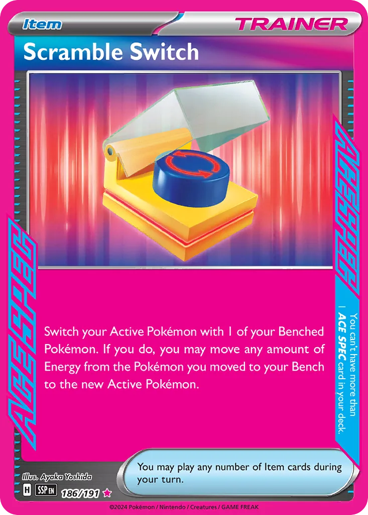 Scramble Switch (SSP 186) – Surging Sparks – Normal