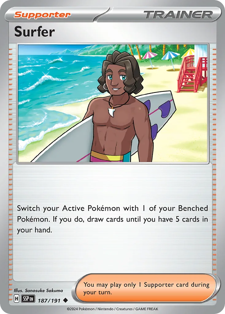 Surfer (SSP 187) – Surging Sparks – Normal
