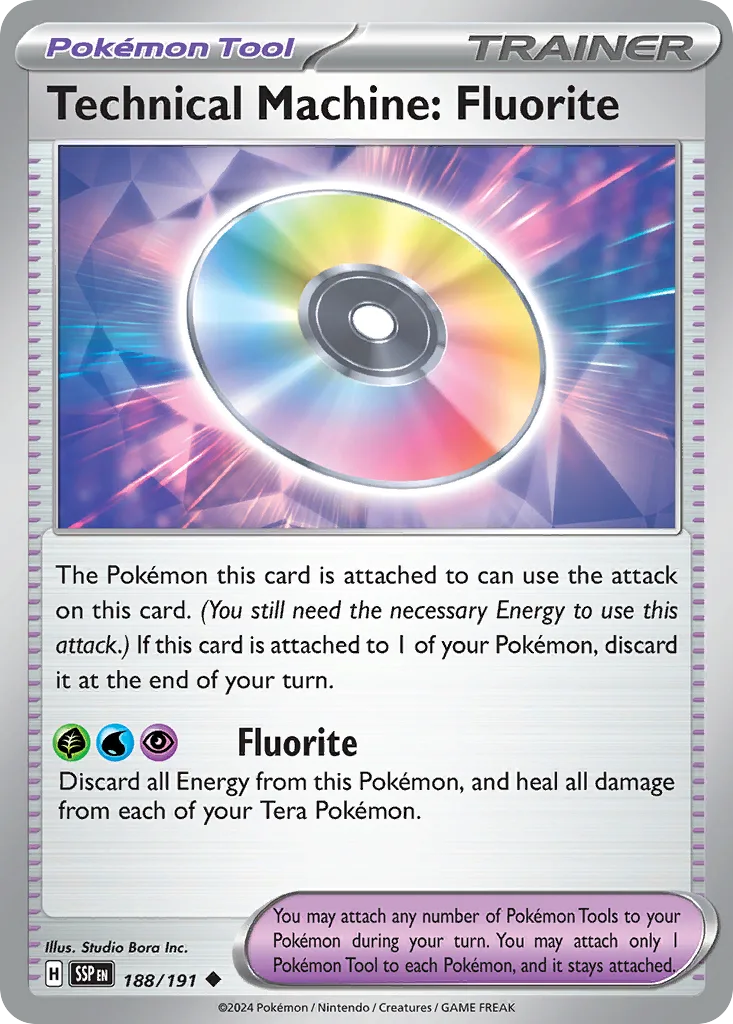 Technical Machine: Fluorite (SSP 188) – Surging Sparks – Normal