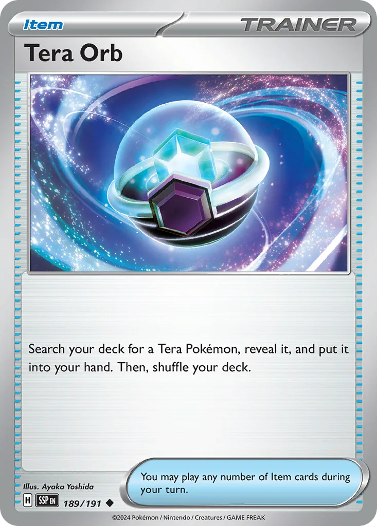 Tera Orb (SSP 189) – Surging Sparks – Normal