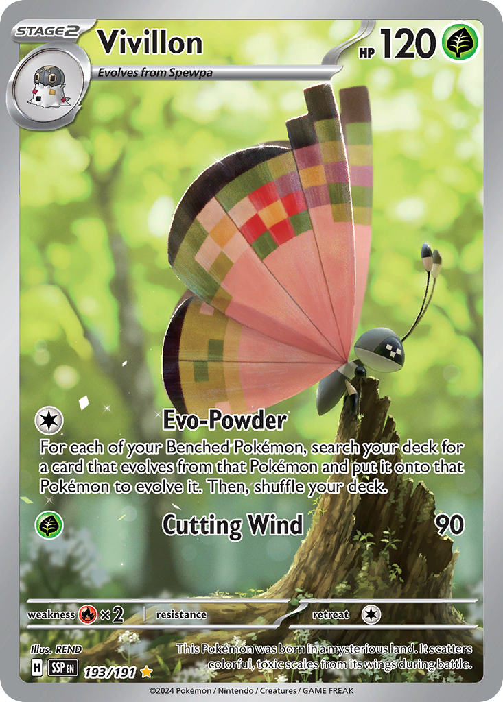 Vivillon (SSP 193) – Surging Sparks – Normal