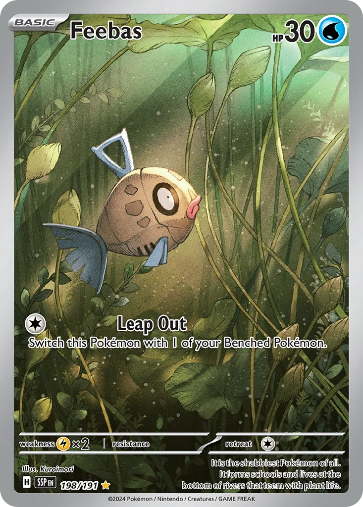 Feebas (SSP 198) – Surging Sparks – Normal