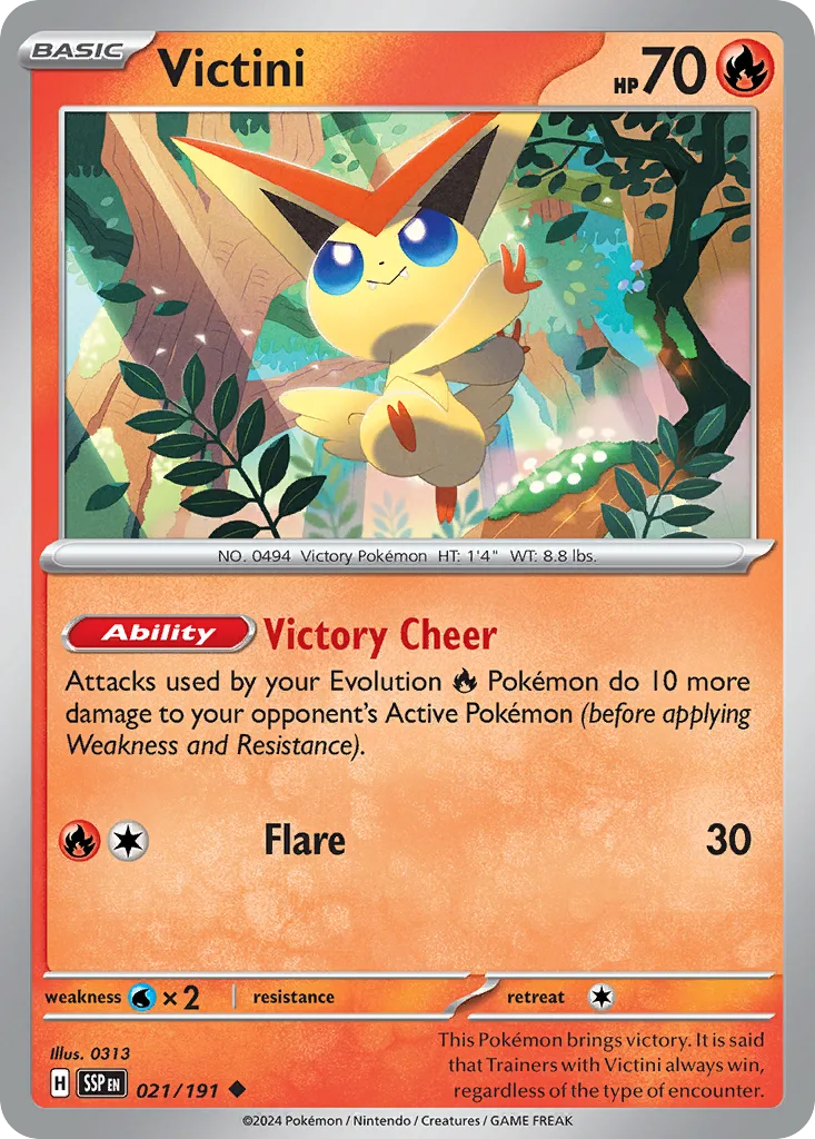 Victini (SSP 021) – Surging Sparks – Normal