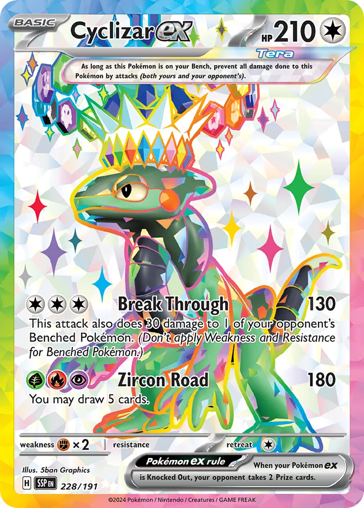 Cyclizar ex (SSP 228) – Surging Sparks – Normal