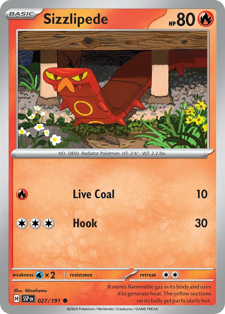 Sizzlipede (SSP 027) – Surging Sparks – Normal
