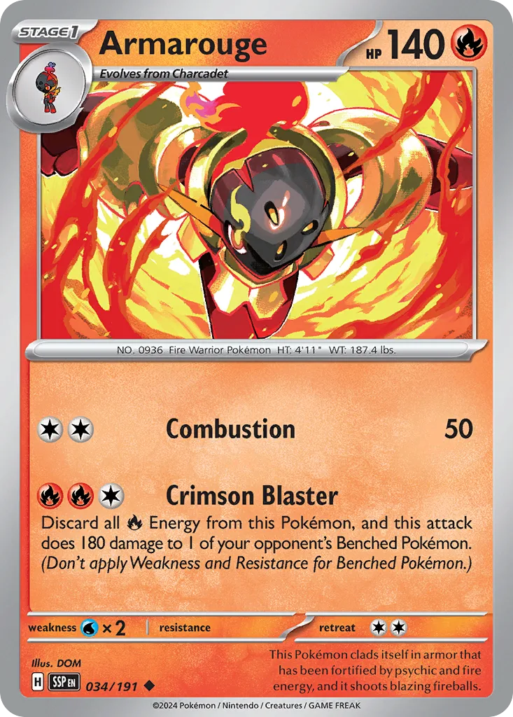 Armarouge (SSP 034) – Surging Sparks – Normal